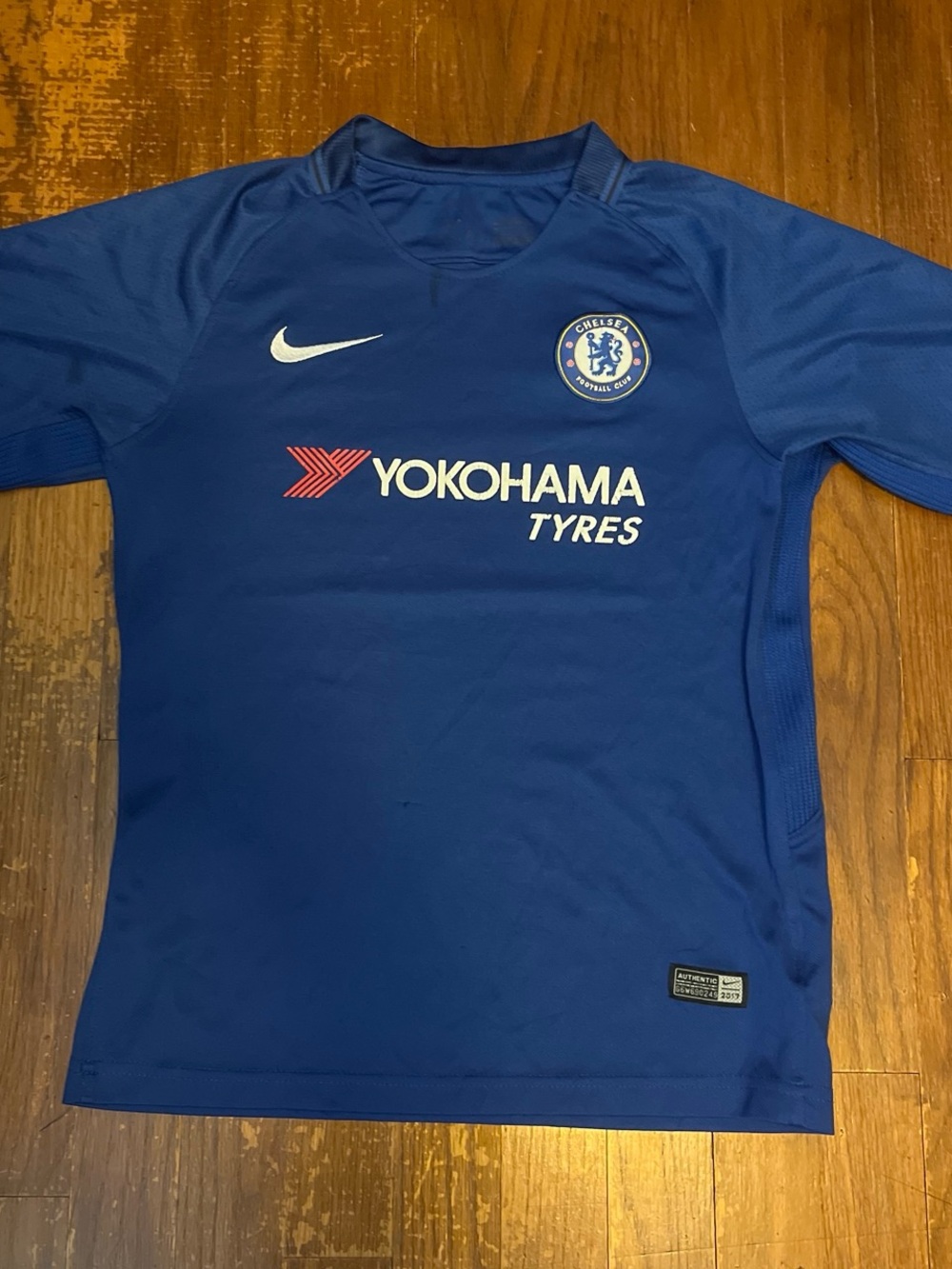 2017/18 Chelsea home Hazard #10 Jersey